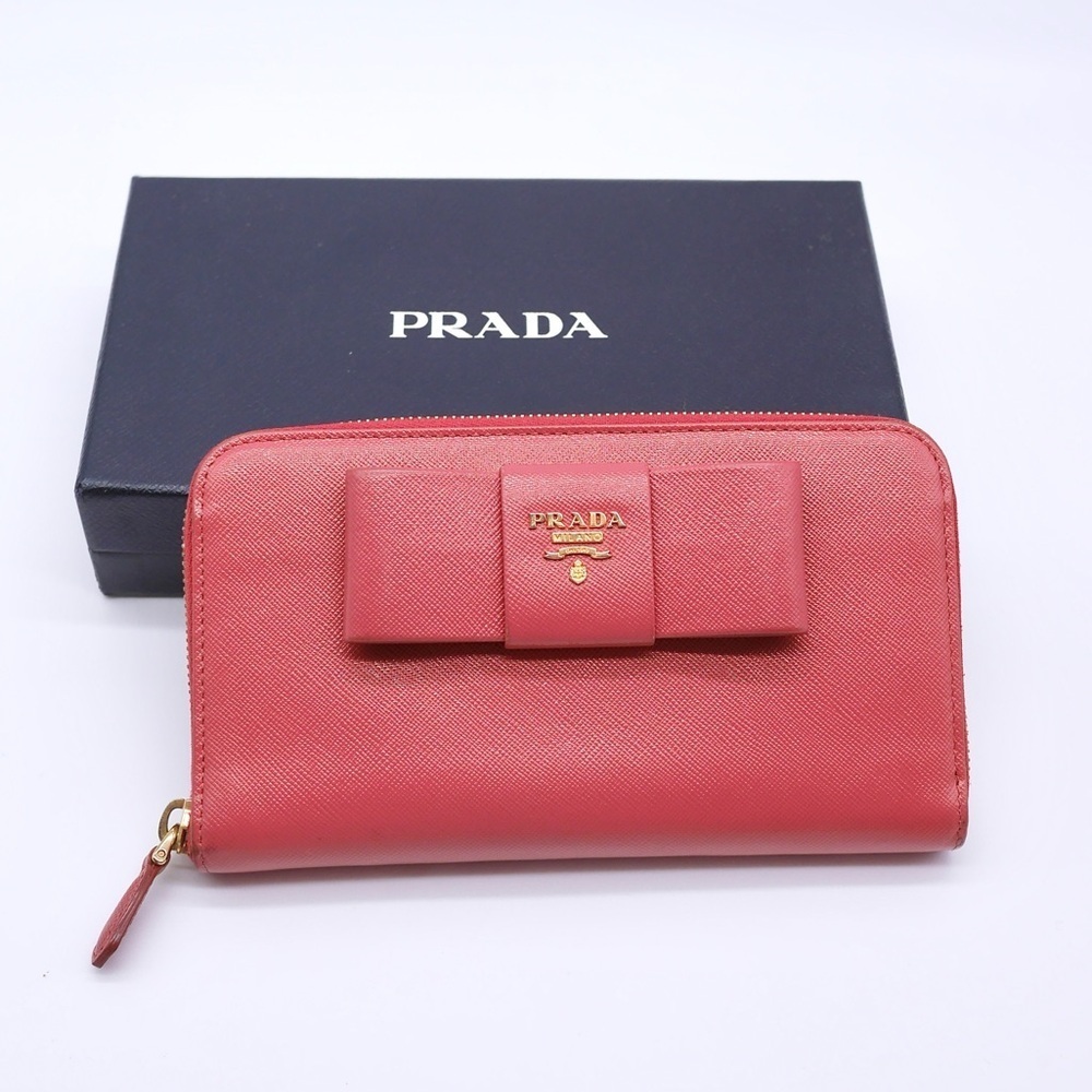 🍓PRADA Saffiano Wallet